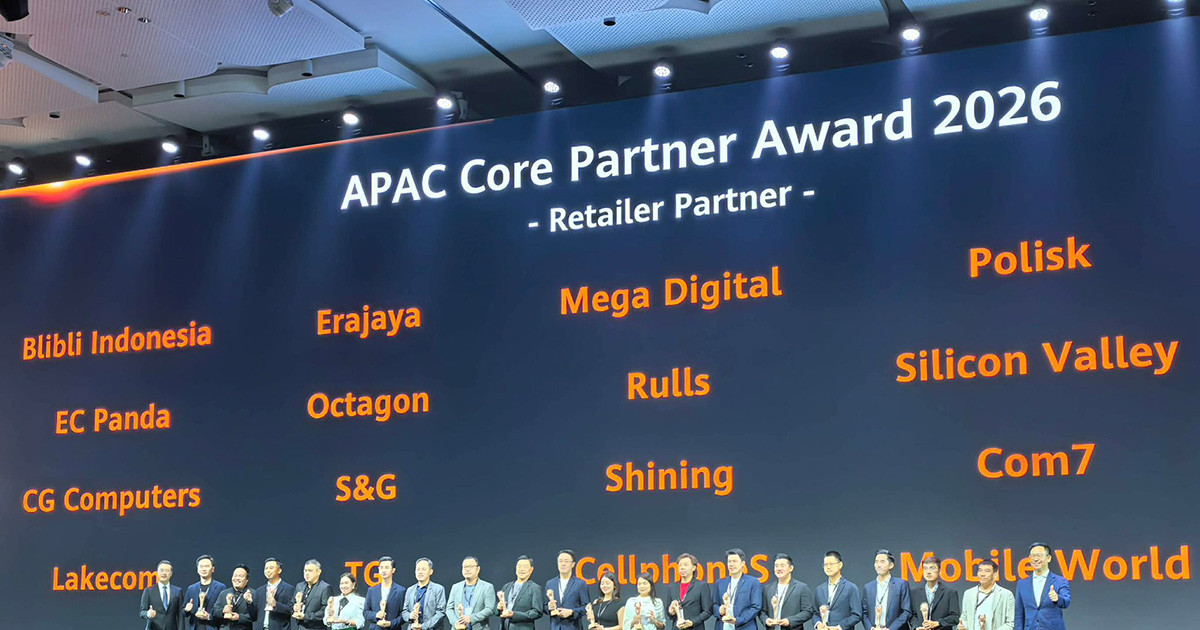 CellphoneS nhận giải Retailer Partner xuất sắc tại Huawei APAC Core ...