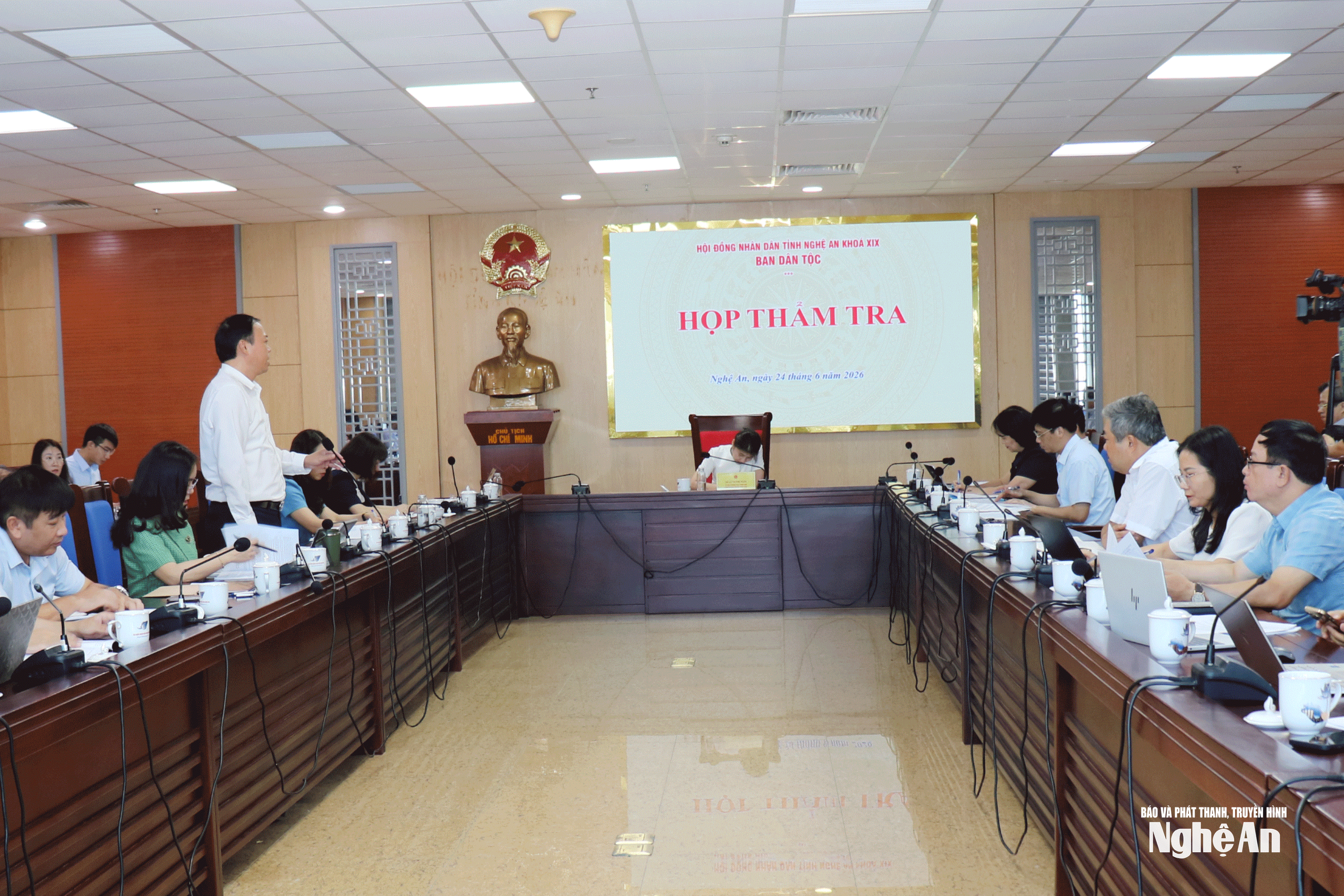 Ban Dân tộc HĐND tỉnh Nghệ An thẩm tra dự thảo nghị quyết phân bổ vốn Chương trình mục tiêu quốc gia