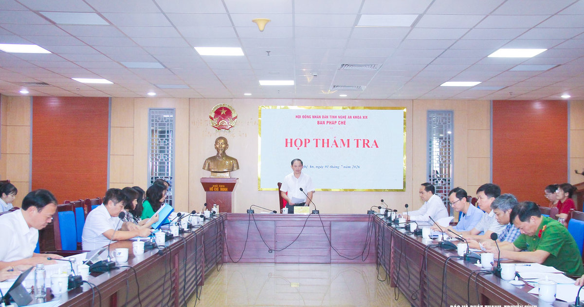 Ban Pháp chế HĐND tỉnh thẩm tra các báo cáo, nghị quyết trình kỳ họp thường lệ giữa năm 2026