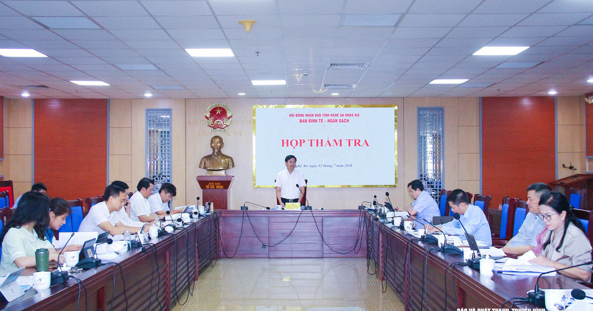 Ban Kinh tế - Ngân sách HĐND tỉnh thẩm tra 9 nội dung trình Kỳ họp thường lệ giữa năm 2026