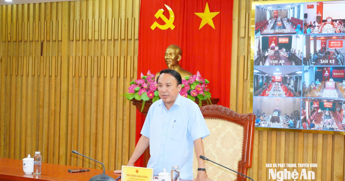 Phó Chủ tịch Thường trực HĐND tỉnh làm việc với 21 đơn vị thí điểm về công tác chuyển đổi số