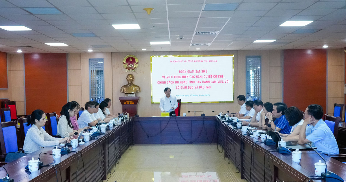 Triển khai có hiệu quả chính sách của Hội đồng nhân dân tỉnh Nghệ An về giáo dục và đào tạo
