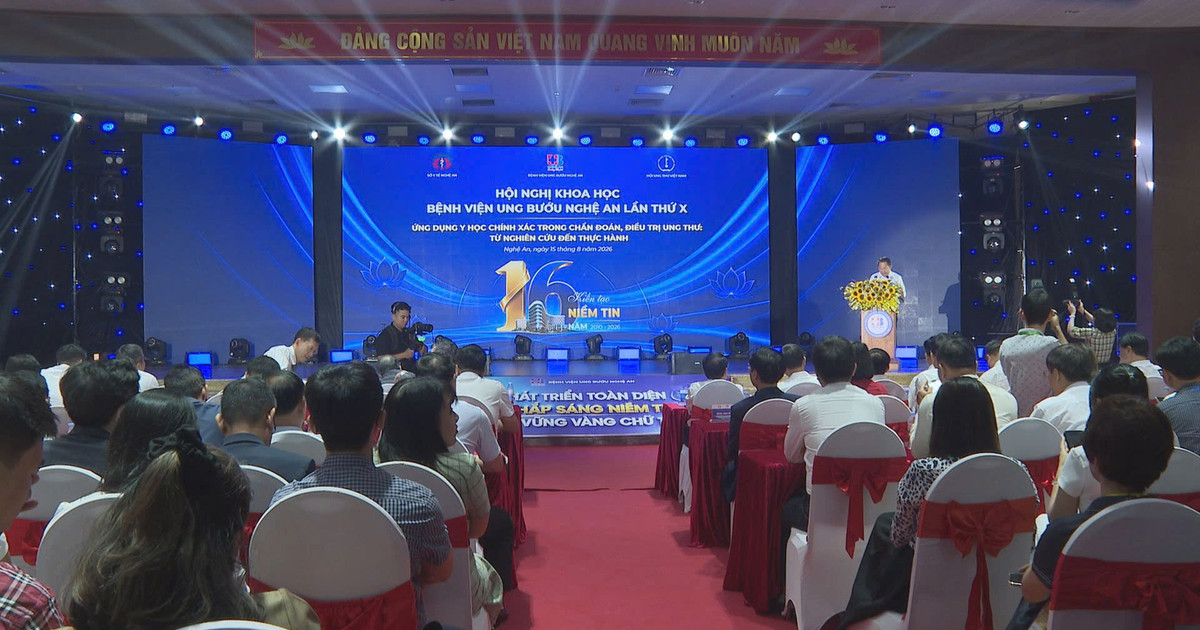 Hội nghị Khoa học Bệnh viện Ung bướu Nghệ An lần thứ X: Tăng cường kết nối trong lĩnh vực ung thư