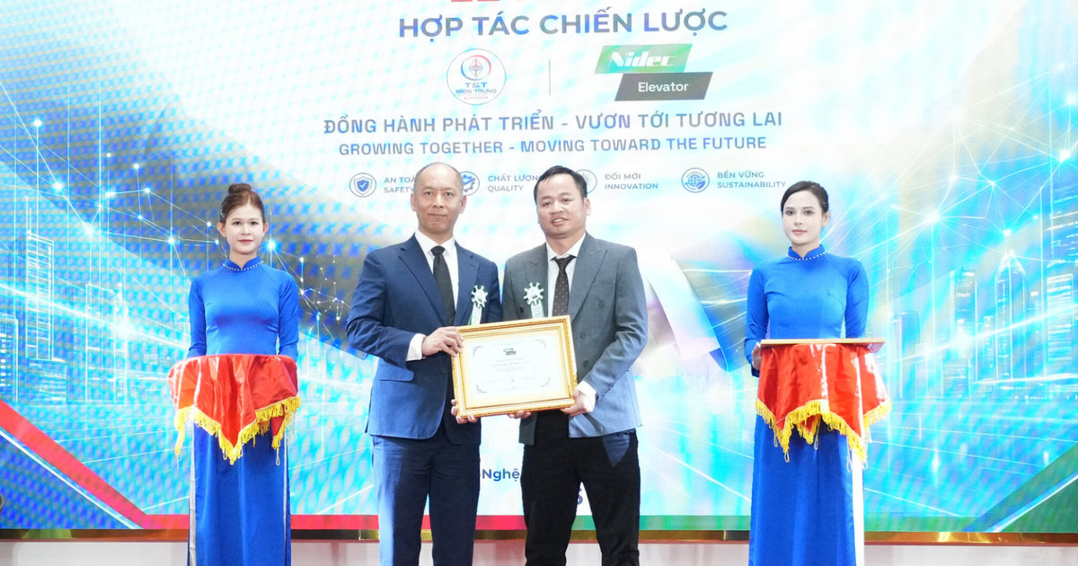 Ký kết hợp tác chiến lược giữa Công ty T&T Miền Trung và Tập đoàn Nidec Elevator