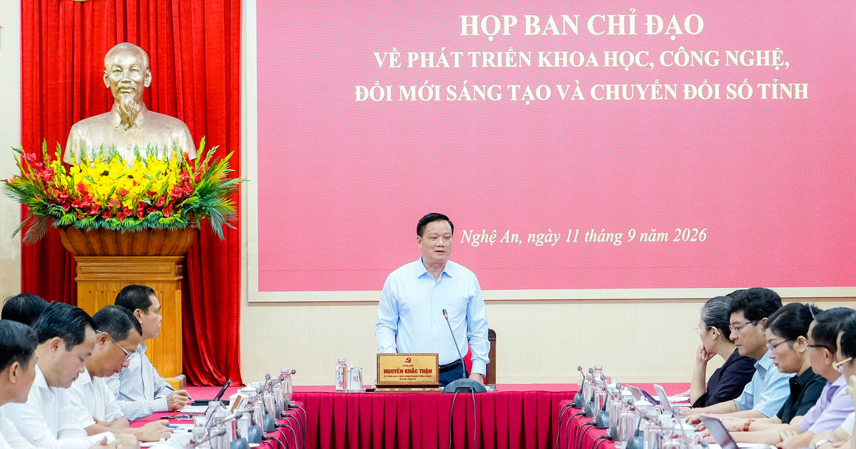 Bí thư Tỉnh uỷ Nguyễn Khắc Thận: Chuyển mạnh từ tư duy triển khai sang kiến tạo hiệu quả, lấy kết quả và sản phẩm cụ thể làm thước đo