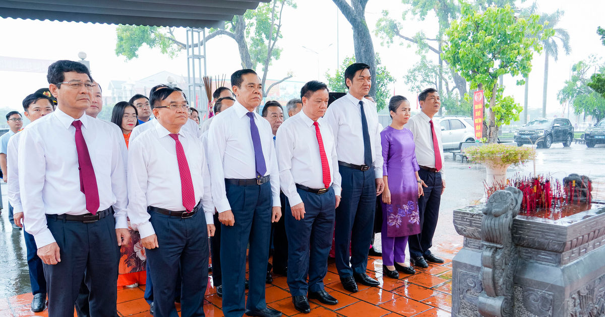 Lãnh đạo tỉnh tưởng niệm, tri ân các Anh hùng liệt sĩ Xô viết Nghệ Tĩnh
