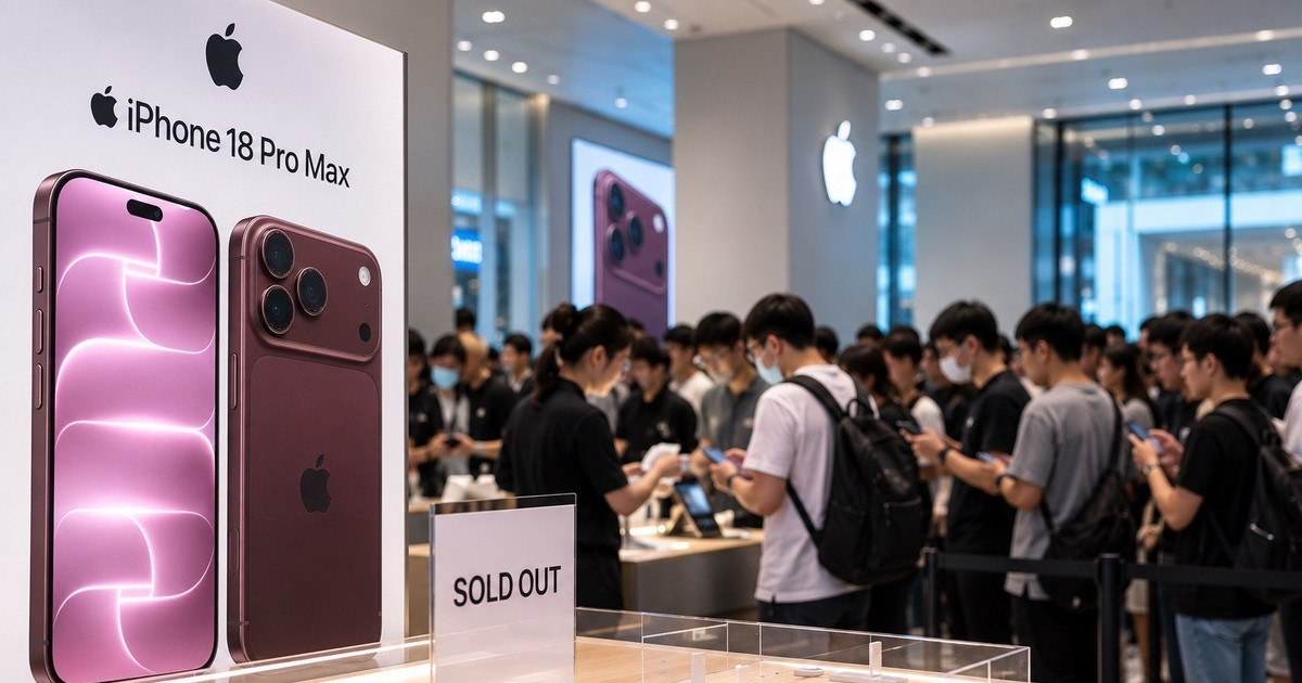 The iPhone 18 Pro Max sold out in Vietnam in just 10 minutes after its  online launch.