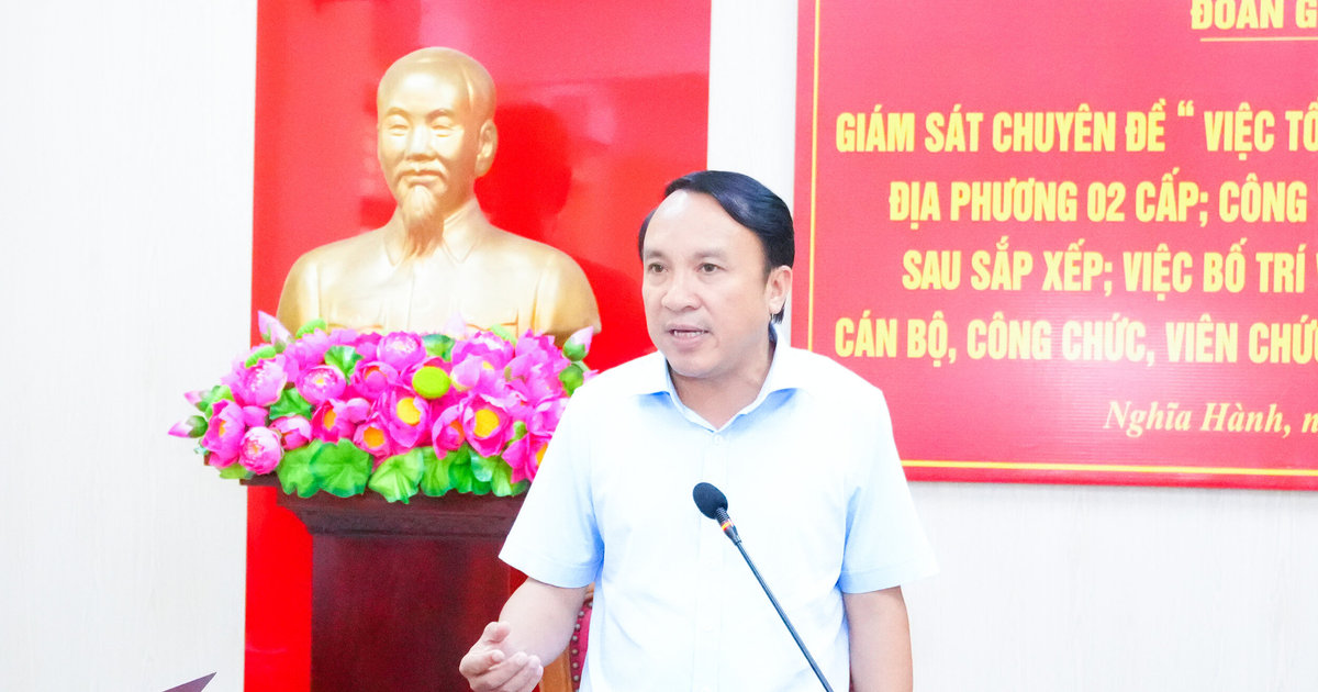 Phó Chủ tịch Thường trực HĐND tỉnh Nghệ An đề nghị xác định lộ trình giải quyết khó khăn trong vận hành chính quyền địa phương 2 cấp
