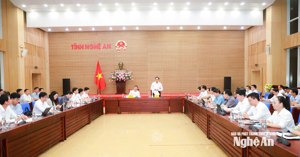 Chủ tịch UBND tỉnh Nghệ An chốt mốc hoàn thành 11 trường nội trú liên cấp giai đoạn 2 vào 20/8/2027