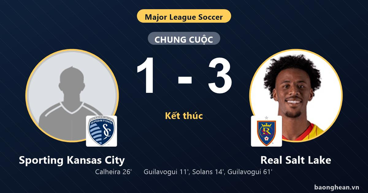 Real Salt Lake beat Sporting Kansas City 3-1, pushing the home team to ...