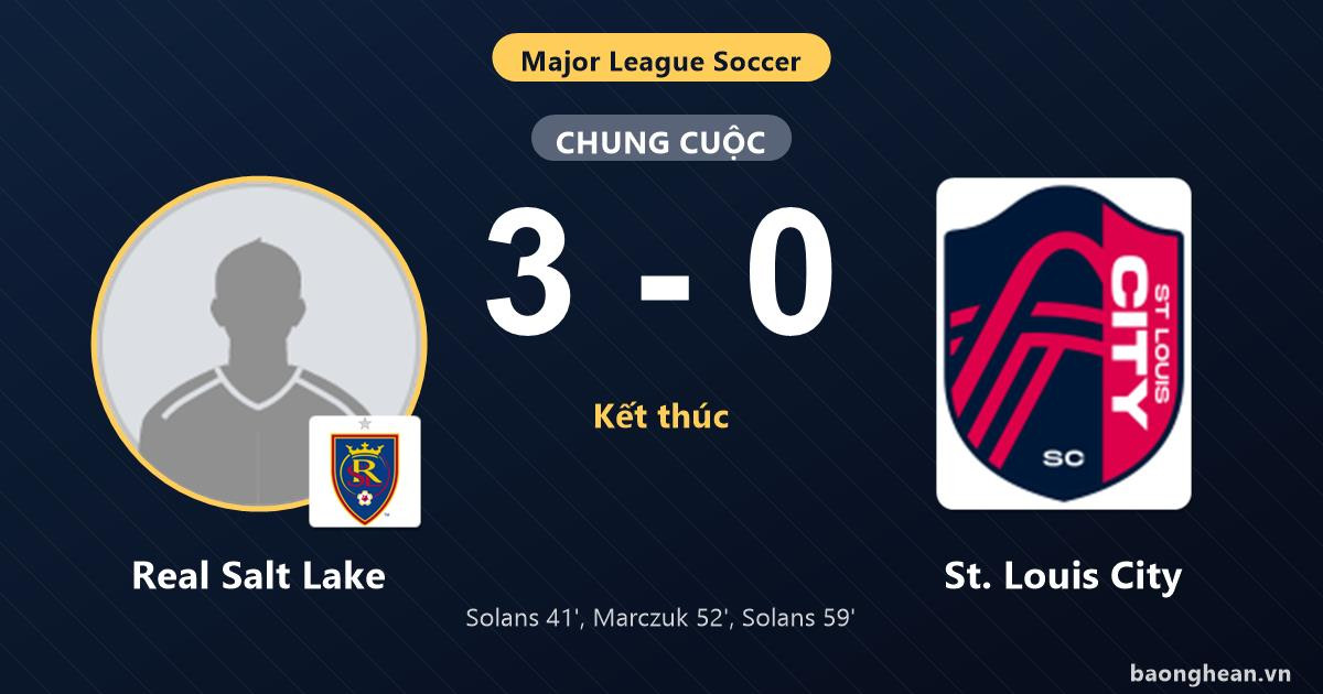 St. Louis City suffered a crushing 0-3 defeat to Real Salt Lake ...