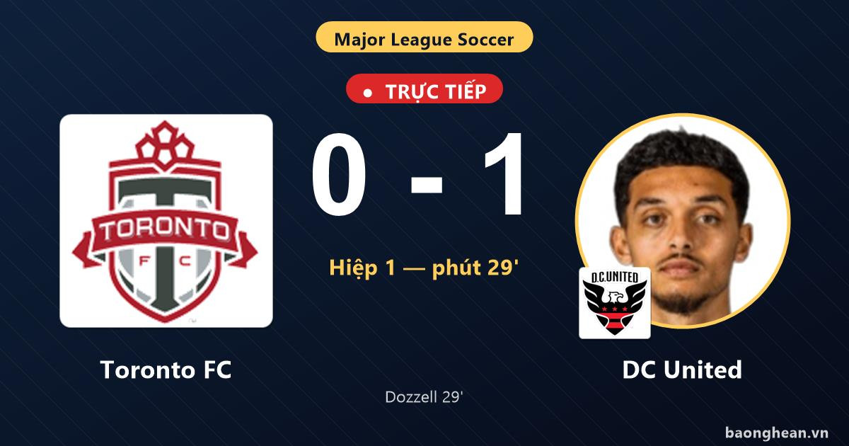 Image accompanying Trực tiếp Toronto FC vs DC United: Hiệp 2 bắt đầu, DC United dẫn 1-0, from Báo Nghệ An