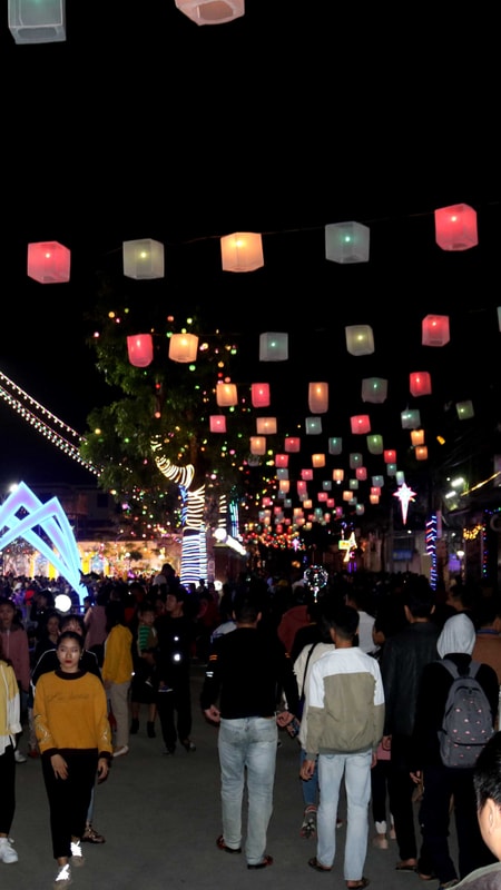 Giáng sinh lung linh ở giáo xứ Nghi Lộc - Nghệ An