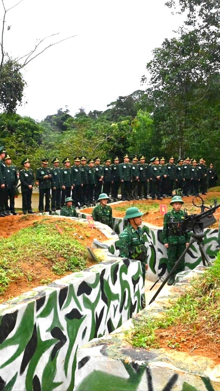Đồn Biên phòng Nậm Càn Xuân này...