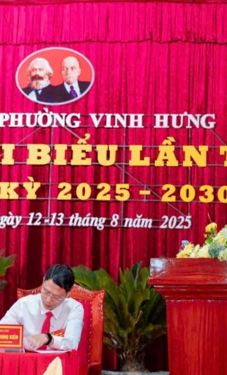 Đại hội đại biểu Đảng bộ Phường Vinh Hưng lần thứ I, nhiệm kỳ 2025 - 2030