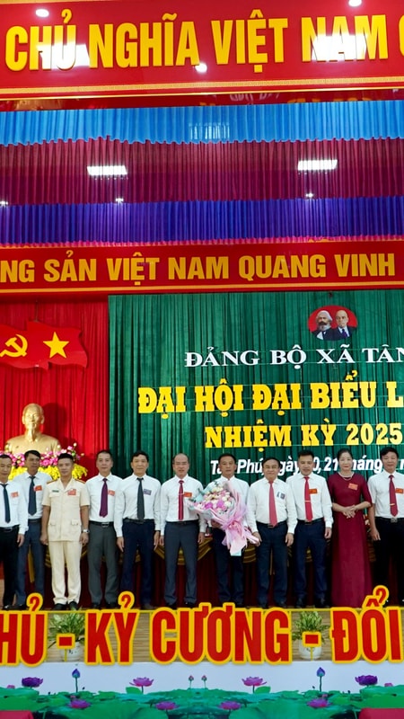 Đảng bộ xã Tân Phú (Nghệ An) tổ chức thành công đại hội đại biểu lần thứ I, nhiệm kỳ 2025 - 2030