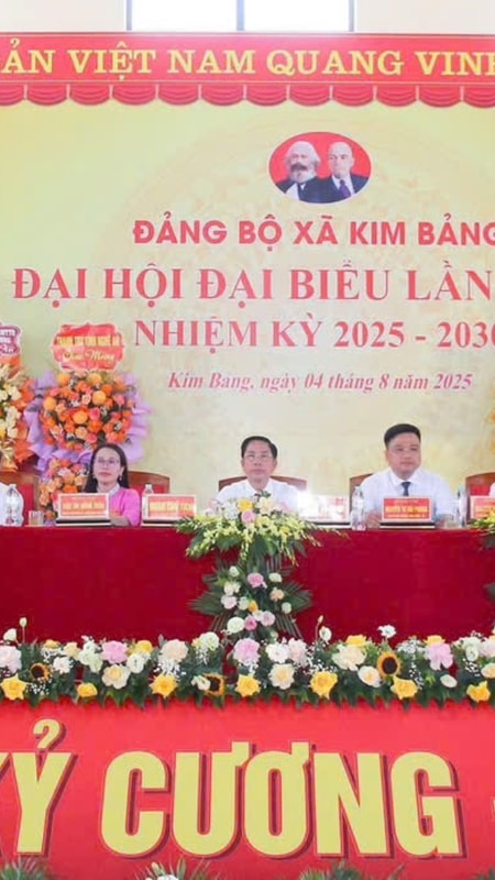 Đại hội đại biểu Đảng bộ xã Kim Bảng lần thứ I