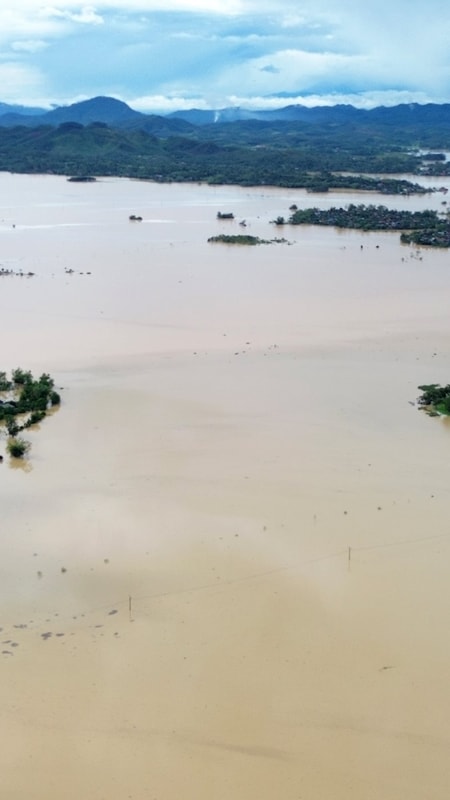 Vùng lũ Bích Hào, Thành Bình Thọ ngập sâu