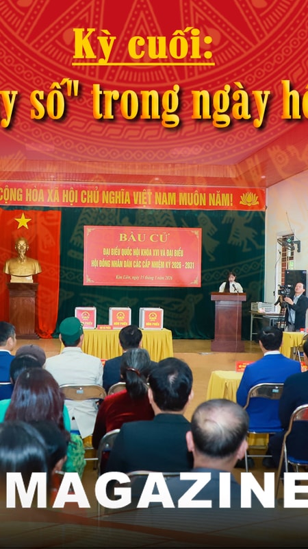 Dấu ấn đổi mới và niềm tin cử tri Kỳ cuối: "Dòng chảy số" trong ngày hội toàn dân