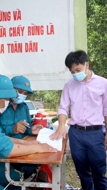 Chốt kiểm soát cửa rừng phát huy hiệu quả phòng cháy