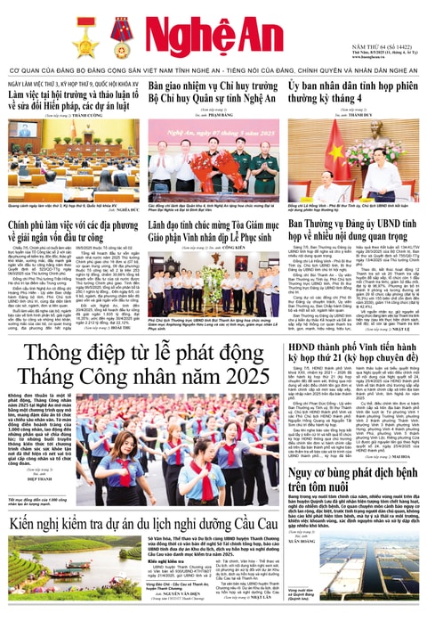 Số 14422 ngày 8-5-2025