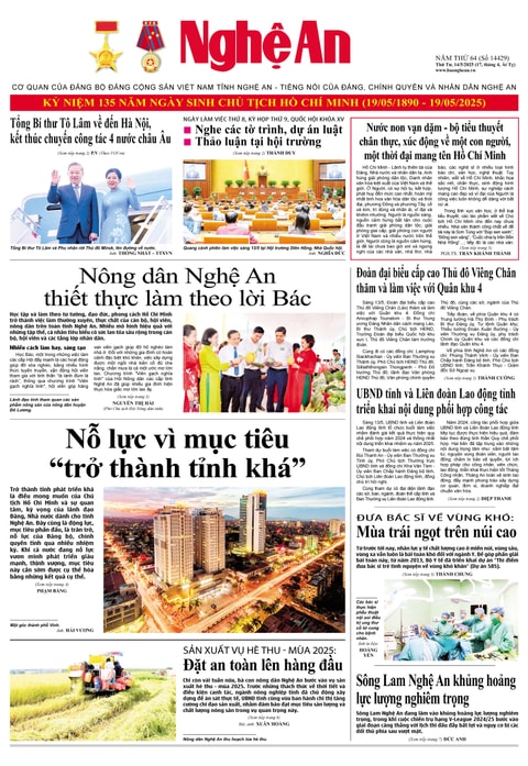 Số 14429 ngày 14-5-2025