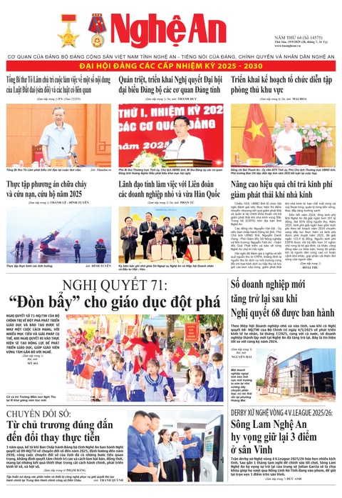 Số 14575 ngày 19-9-2025