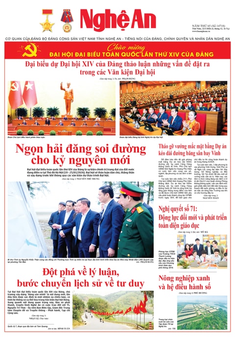 Số 14718 ngày 22-1-2026