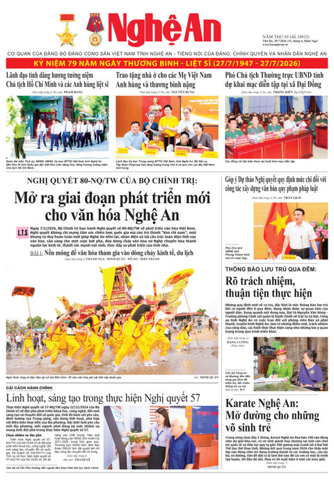Số 14932 ngày 28-7-2026
