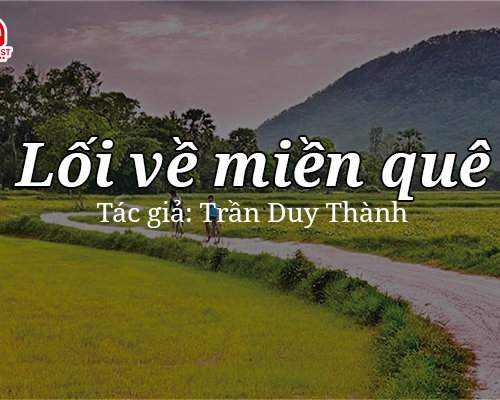 Tản văn hay: Lối về miền quê