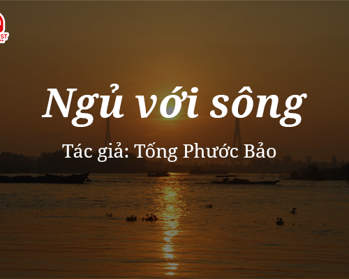 Tản văn hay: Ngủ với sông