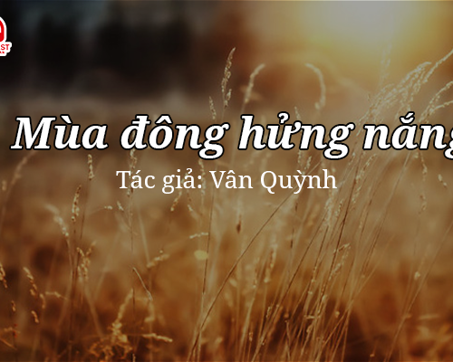 Đọc truyện đêm khuya: Mùa Đông hửng nắng