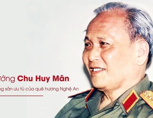 Văn hóa xứ nghệ: Đại tướng Chu Huy Mân- vị tướng “Đắc nhân tâm”
