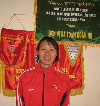 Cô gái "vàng" teakwondo