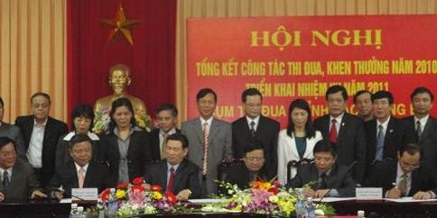 Ký kết giao ước Cụm thi đua 6 tỉnh Bắc Trung bộ