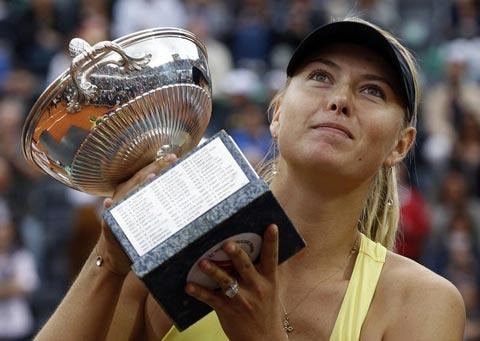 Sharapova đăng quang Rome Masters