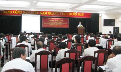 Hội nghị quán triệt Nghị quyết Đại hội XI cho lãnh đạo các cơ quan báo chí, xuất bản khu vực miền Trung- Tây Nguyên