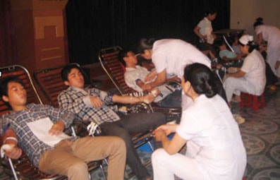 Giọt máu hồng tình nguyện