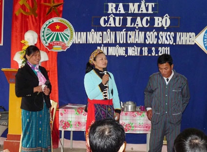 Nam nông dân được chăm sóc SKSS