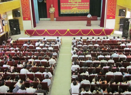 Đảng bộ Đại học Vinh, Báo Nghệ An học tập, quán triệt Nghị quyết đại hội XI của Đảng