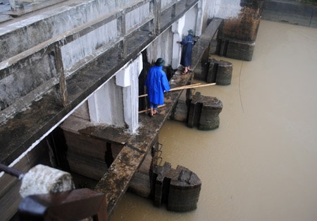 Công ty Thủy nông Nam sẵn sàng ứng phó với bão số 3