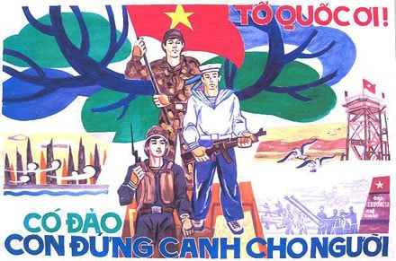 Nghệ An có 2 tác phẩm tham gia triển lãm tranh cổ động “Về biển đảo quê hương”