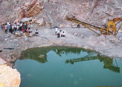 Quỳnh Xuân: Trẻ bị chết đuối ở khu vực khai thác đá Lèn Chùa