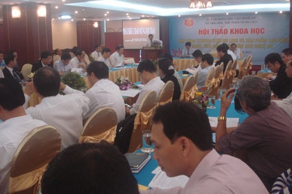 Hội thảo xây dựng thương hiệu du lịch và sản phẩm lưu niệm Nghệ An