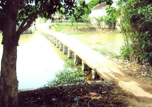 Cầu đá Trung Thành - công trình kiến trúc độc đáo