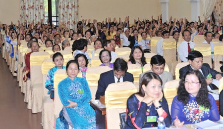 Đại hội đại biểu phụ nữ tỉnh Nghệ An lần thứ XIV, nhiệm kỳ 2011-2016