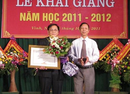 Trường CĐSP Nghệ An khai giảng năm học mới 2011-2012