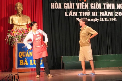 Ấn tượng hội thi Hòa giải viên cơ sở giỏi