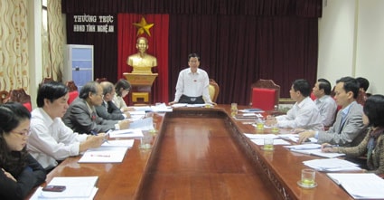 HĐND tỉnh thẩm tra báo cáo của các ngành nội chính