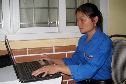 Nữ thủ lĩnh thanh niên miền sơn cước